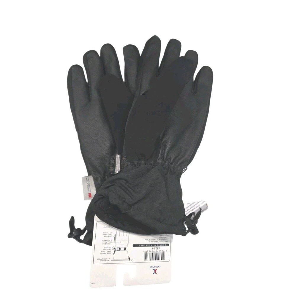 Grand Sierra Bec-tech Winter Gloves Medium 3M Waterproof Windproof Black